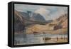 'Lake in Wales', 1923-John Sell Cotman-Framed Stretched Canvas