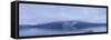 Lake in winter, Wolfgangsee Lake, Gilgen, St, Salzburgerland, Austria-Panoramic Images-Framed Stretched Canvas