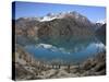 Lake Iskanderkul and Fann Mountains, Tajikistan-Ivan Vdovin-Stretched Canvas
