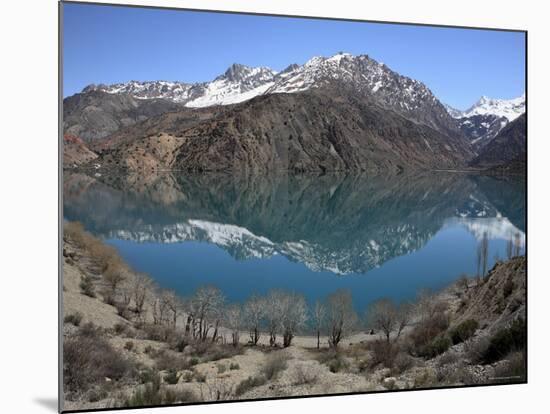 Lake Iskanderkul and Fann Mountains, Tajikistan-Ivan Vdovin-Mounted Photographic Print