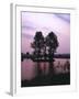 Lake, Island, Trees, Evening Mood-Thonig-Framed Photographic Print