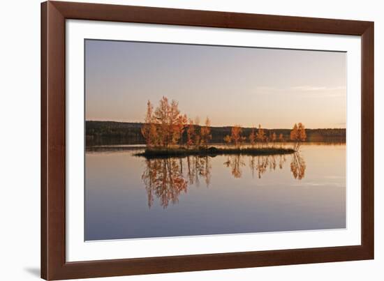 Lake Islet-Andreas Stridsberg-Framed Giclee Print