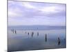 Lake Issyk-Kul at Balikchi, Kyrgyzstan, Central Asia-Upperhall Ltd-Mounted Photographic Print