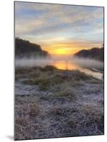 Lake Jacomo at Sunset, Fleming Park, Kansas City, Missouri, USA-Charles Gurche-Mounted Photographic Print