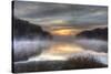 Lake Jacomo at Sunset, Fleming Park, Kansas City, Missouri, USA-Charles Gurche-Stretched Canvas