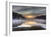 Lake Jacomo at Sunset, Fleming Park, Kansas City, Missouri, USA-Charles Gurche-Framed Photographic Print