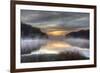 Lake Jacomo at Sunset, Fleming Park, Kansas City, Missouri, USA-Charles Gurche-Framed Photographic Print