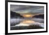 Lake Jacomo at Sunset, Fleming Park, Kansas City, Missouri, USA-Charles Gurche-Framed Photographic Print