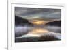 Lake Jacomo at Sunset, Fleming Park, Kansas City, Missouri, USA-Charles Gurche-Framed Photographic Print