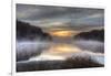 Lake Jacomo at Sunset, Fleming Park, Kansas City, Missouri, USA-Charles Gurche-Framed Photographic Print