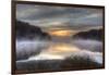 Lake Jacomo at Sunset, Fleming Park, Kansas City, Missouri, USA-Charles Gurche-Framed Photographic Print