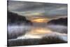 Lake Jacomo at Sunset, Fleming Park, Kansas City, Missouri, USA-Charles Gurche-Stretched Canvas