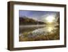 Lake Jacomo at Sunset, Fleming Park, Kansas City, Missouri, USA-Charles Gurche-Framed Photographic Print