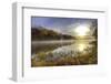 Lake Jacomo at Sunset, Fleming Park, Kansas City, Missouri, USA-Charles Gurche-Framed Photographic Print