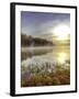 Lake Jacomo Fall Colors, Fleming Park, Kansas City, Missouri, USA-Charles Gurche-Framed Photographic Print