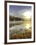 Lake Jacomo Fall Colors, Fleming Park, Kansas City, Missouri, USA-Charles Gurche-Framed Photographic Print