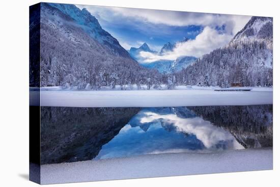 Lake Jasna-Ales Krivec-Stretched Canvas