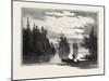Lake Joseph, Canada, Nineteenth Century-null-Mounted Giclee Print