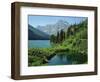 Lake Josephine and Grinnell Point-James Randklev-Framed Photographic Print