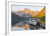 Lake Josephine, Many Glaciers Area, Glacier NP, Montana, USA-Peter Adams-Framed Photographic Print