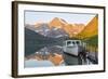 Lake Josephine, Many Glaciers Area, Glacier NP, Montana, USA-Peter Adams-Framed Photographic Print