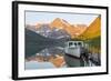 Lake Josephine, Many Glaciers Area, Glacier NP, Montana, USA-Peter Adams-Framed Photographic Print