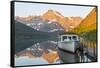 Lake Josephine, Many Glaciers Area, Glacier NP, Montana, USA-Peter Adams-Framed Stretched Canvas