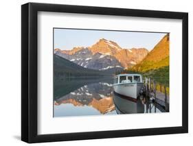 Lake Josephine, Many Glaciers Area, Glacier NP, Montana, USA-Peter Adams-Framed Photographic Print