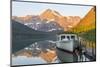 Lake Josephine, Many Glaciers Area, Glacier NP, Montana, USA-Peter Adams-Mounted Photographic Print