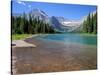 Lake Josephine with Grinnell Glacier and the Continental Divide, Glacier National Park, Montana-Jamie & Judy Wild-Stretched Canvas