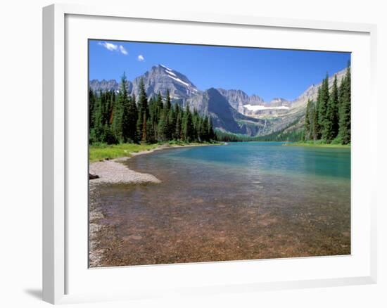 Lake Josephine with Grinnell Glacier and the Continental Divide, Glacier National Park, Montana-Jamie & Judy Wild-Framed Photographic Print