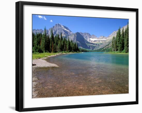 Lake Josephine with Grinnell Glacier and the Continental Divide, Glacier National Park, Montana-Jamie & Judy Wild-Framed Photographic Print