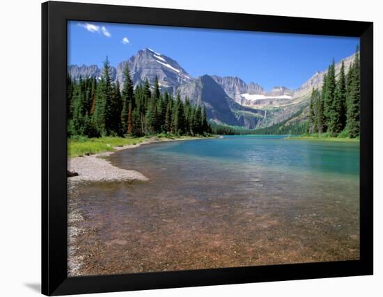 Lake Josephine with Grinnell Glacier and the Continental Divide, Glacier National Park, Montana-Jamie & Judy Wild-Framed Photographic Print