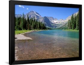 Lake Josephine with Grinnell Glacier and the Continental Divide, Glacier National Park, Montana-Jamie & Judy Wild-Framed Photographic Print