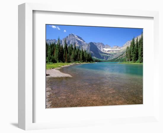 Lake Josephine with Grinnell Glacier and the Continental Divide, Glacier National Park, Montana-Jamie & Judy Wild-Framed Premium Photographic Print