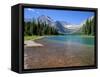 Lake Josephine with Grinnell Glacier and the Continental Divide, Glacier National Park, Montana-Jamie & Judy Wild-Framed Stretched Canvas