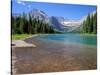 Lake Josephine with Grinnell Glacier and the Continental Divide, Glacier National Park, Montana-Jamie & Judy Wild-Stretched Canvas