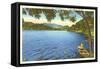 Lake Junaluska, North Carolina-null-Framed Stretched Canvas