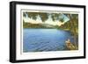 Lake Junaluska, North Carolina-null-Framed Art Print