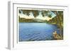 Lake Junaluska, North Carolina-null-Framed Art Print