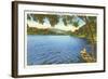 Lake Junaluska, North Carolina-null-Framed Art Print