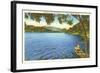 Lake Junaluska, North Carolina-null-Framed Art Print