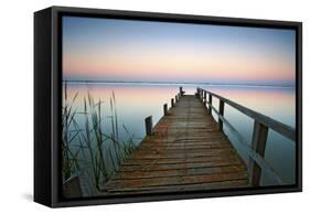 Lake Kangaroo-Wayne Bradbury-Framed Stretched Canvas