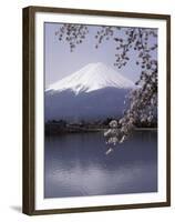 Lake Kawaguchi, Mount Fuji, Japan-null-Framed Premium Photographic Print