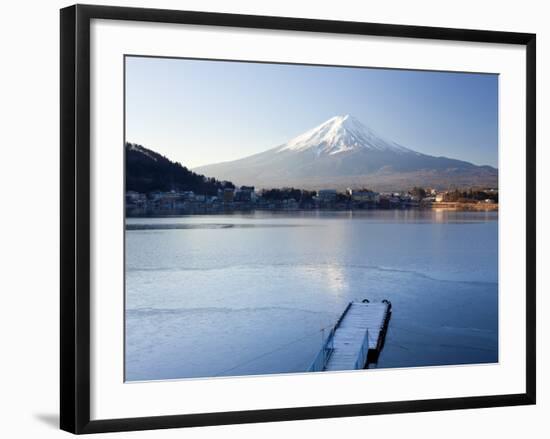 Lake Kawaguchi, Mount Fuji, Japan-Peter Adams-Framed Photographic Print