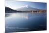 Lake Kawaguchi, Mount Fuji, Japan-Peter Adams-Mounted Photographic Print