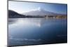 Lake Kawaguchi, Mount Fuji, Japan-Peter Adams-Mounted Photographic Print
