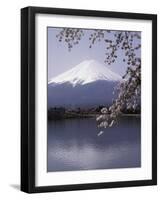 Lake Kawaguchi, Mount Fuji, Japan-null-Framed Photographic Print