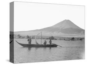 Lake Kawagushi and Mount Fuji-null-Stretched Canvas