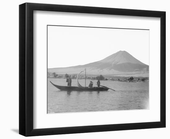 Lake Kawagushi and Mount Fuji-null-Framed Photographic Print